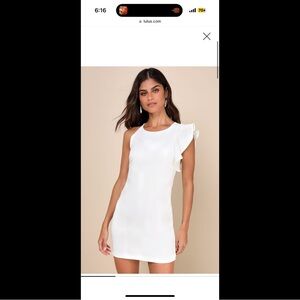 Lulus - Dinah one shoulder dress